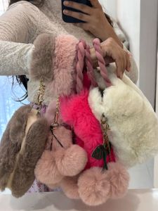 Faux Fur Bag Charms