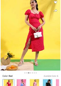 Rose Textured Midi Dress