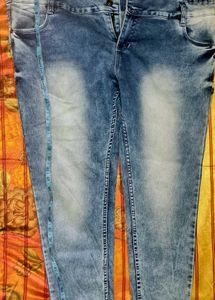 Plus Size Stretchable New Jeans
