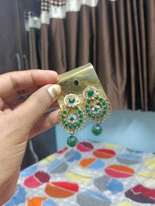 Star Jhumka Earrings