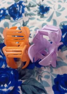 korean multicolor flower hair clip