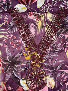 Floral &amp; Striped Fabric