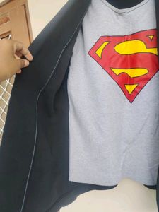 Coat With Attached Tshirt