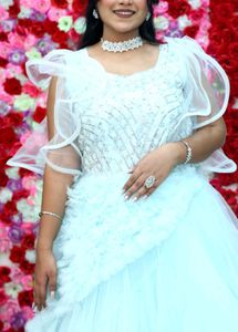 It&#39;s an Engagement Gown In Pastel Blue Colour