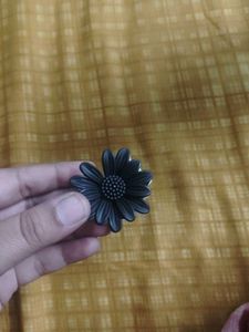Double Colour Flower Hair Clip