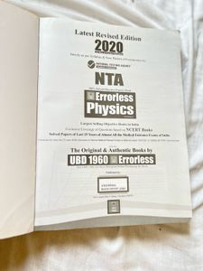 NTA Universal Errorless Physics Volume 2 For NEET