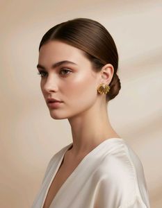 Gold Seashell Anti Tarnish Earrings