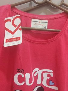 Cute Graphic Print T-Shirt