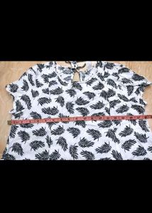 Leaf Print Casual Dress