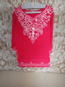 Elegant Embroidered Kurta