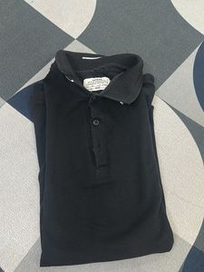 Vintage Black Polo Shirt