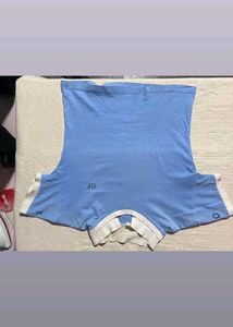 Light Blue Collar Crop Top