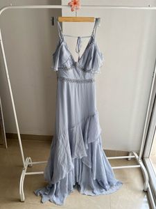 Zamaria Maxi Dress in Tropical Toile Print