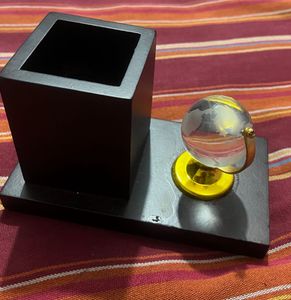 Desk Organizer with a Globe