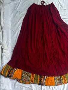 Bohemian Ghagra Skirt For Rajasthan Trips