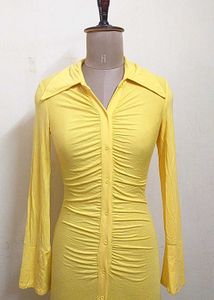 Shein Yellow Maxi