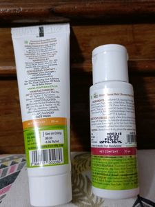 Mama Earth Face Wash And Onion Hair Oil