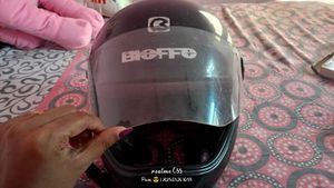 Black Steelbird Bieffe Helmet