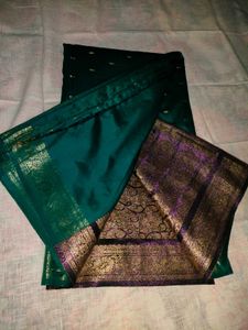 Elegant Green Saree