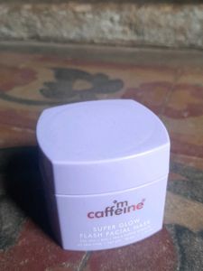 Sunscreen +purple facial Glow Mask