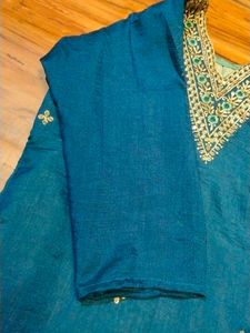 Brand New Short Kurta Plazo With Duppta