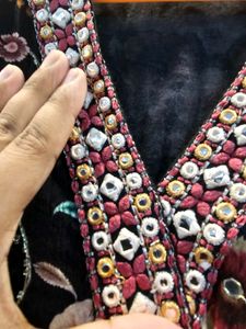 Zardozi Chiffon Kurta | Never Worn | Fits Chest 32