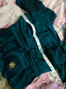Saree +Stiched Blouse+Peticot