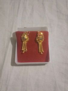 Vintage Gold Dangle Earrings