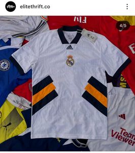 Real Madrid Icon White Jersey (Tag Intact)