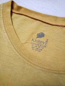 Printed Yellow T-Shirt