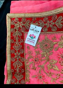 Heavy Embroidered Saree