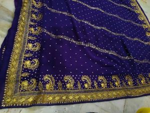 aari tari heavy work saree 😍🔥