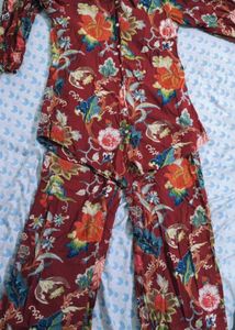 Floral Print Co-ord Set