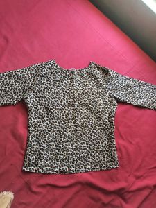 Leopard Print Top