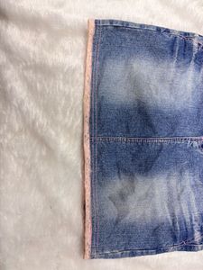 coquette pinterest vintage denim skirt