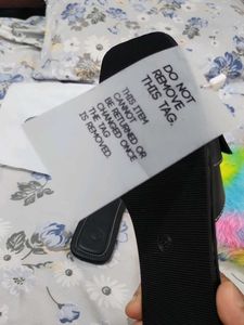 Twenty Dresses Black Buckle Slides