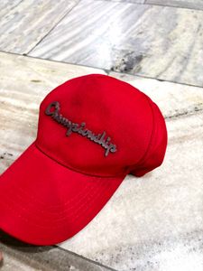 Red Champion Cap