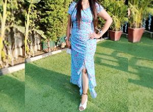 Sky Blue Dress 👗