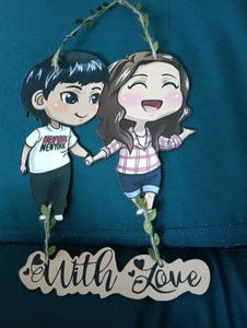 Cartoon Couple Hanging Decor