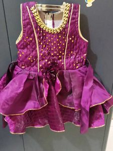Very Beautiful Frock For Girl.