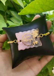 Resin Customised Rakhi Dm For Order