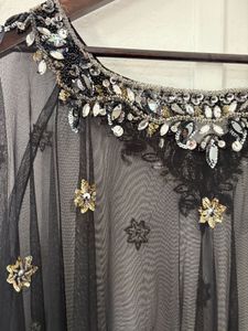 Designer Beaded Poncho