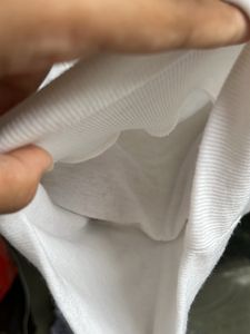 White Padded Tee (Tshirt)