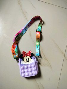 Cute Silicone Poppit Bag For Kids