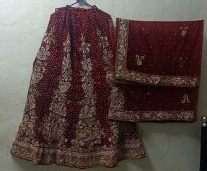Lehenga With Dupatta+Free Chunri