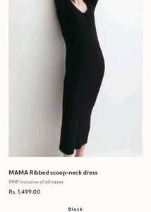 H&amp;M Black Bodycon Dress