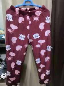 Furry Marron Pants