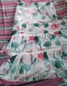 Fairy White Saree