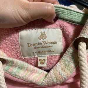 Teenie Weenie Womens Pink Bear Fishing Camp With T