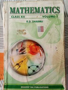 Mathematics Class XII - Vol 1